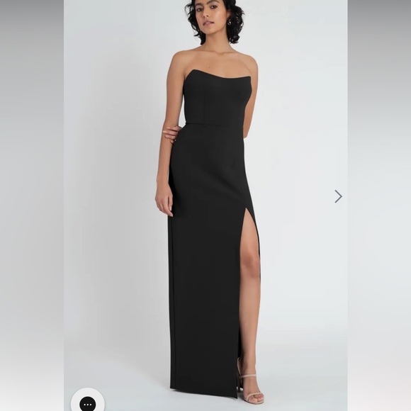 Jenny Yoo Dresses & Skirts - Black bridesmaid or evening gown